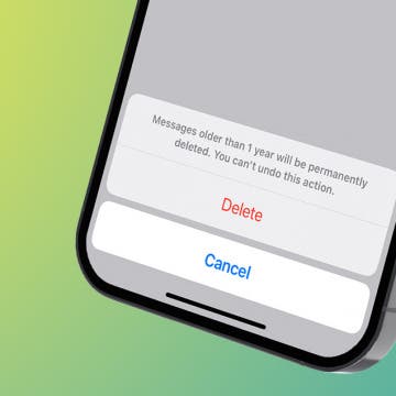 Auto Delete Text Messages to Save Space on iPhone