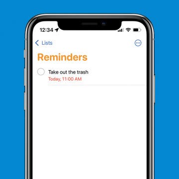 how to delete reminders on iPhone