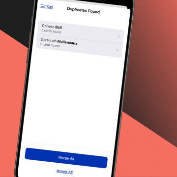 How to Merge Contacts on iPhone & iPad
