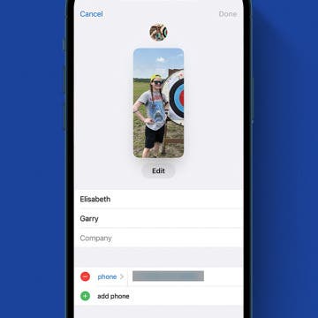 How to Edit a Contact on Your iPhone