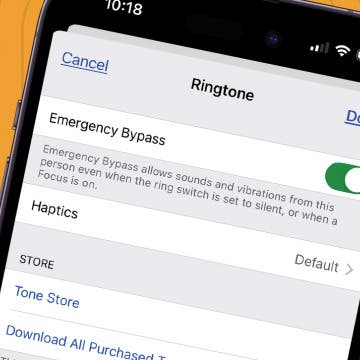 Use Emergency Bypass on iPhone to Designate Priority Contacts