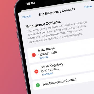 How To Add Emergency Contact on iPhone for Emergency SOS