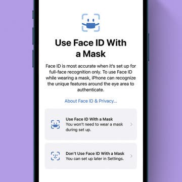 Face ID with mask