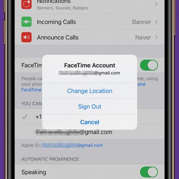 FaceTime Not Working