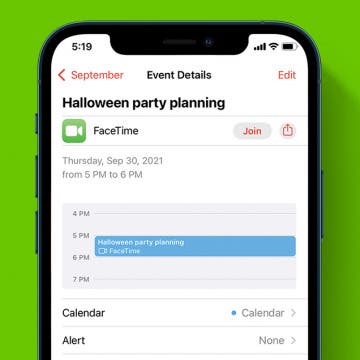 How to Schedule a FaceTime Calendar Invite in iOS 15