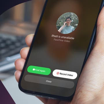 How to Leave a Video Voicemail on FaceTime