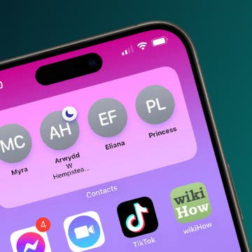 How to Add Most Used Contacts to Your iPhone Home Screen