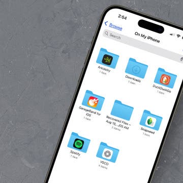 How to Find Downloads on iPhone & iPad in the Files App