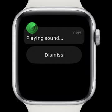 find apple watch when battery drained or turned off