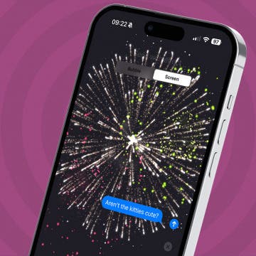 How to Send Fireworks on iPhone: Text Messages Effects