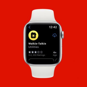 Walkie-Talkie on Apple Watch Not Working?