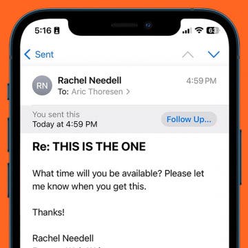 Apple Mail Follow Up: Explained (2023)