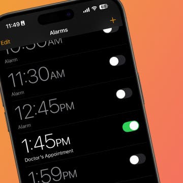 How to Schedule an Alarm for the Future