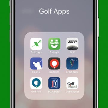 iphone golf apps