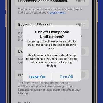 How to Turn Off Headphone Safety Notifications on iPhone (iOS 17)
