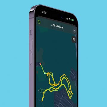 How to See Map of Your Last Hike in the Fitness App