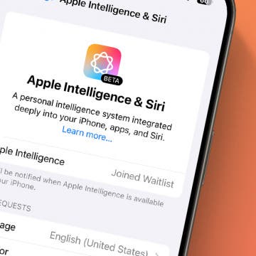 How To Get on the Apple Intelligence Waitlist