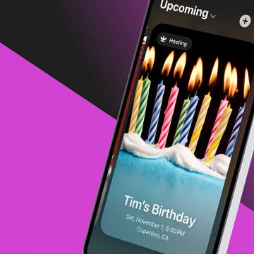 How to Create & Send an Invite in the New iPhone App