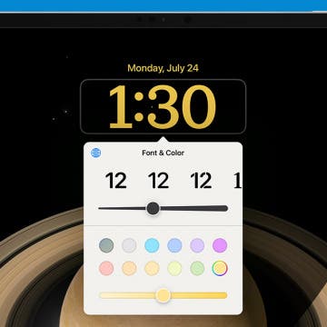 iPadOS 17: How to Customize Lock Screen on iPad