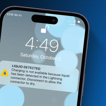 Liquid Detected in Lightning Connector: What to Do