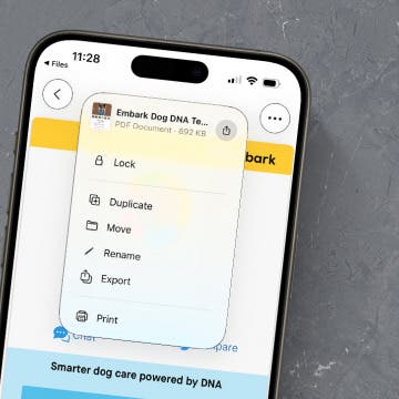How to Hide Files & Find Hidden Files on an iPhone or iPad