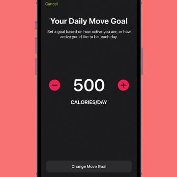 Set Daily Move Goals on Your iPhone Fitness App