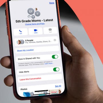 How to Mute a Group Text on iPhone