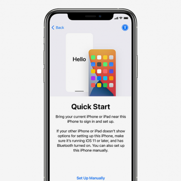 set up new iPhone top image