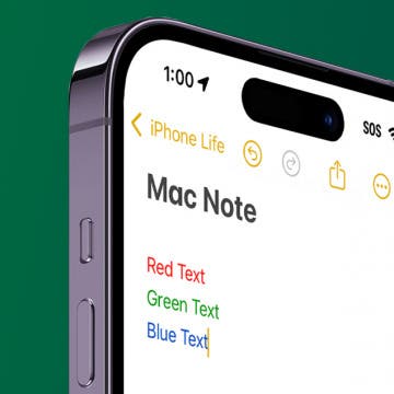 Can You Change Font Color in Notes on iPhone?