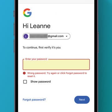 How to Change Your Google Password on iPhone & iPad