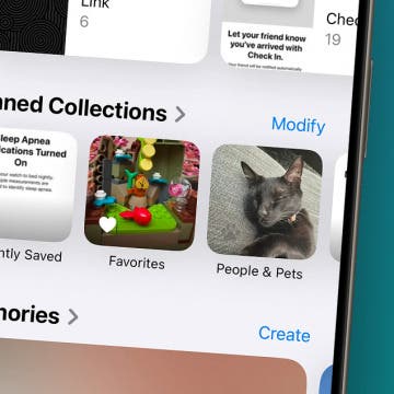 Customize Pinned Collections in the Photos App (iOS 18)