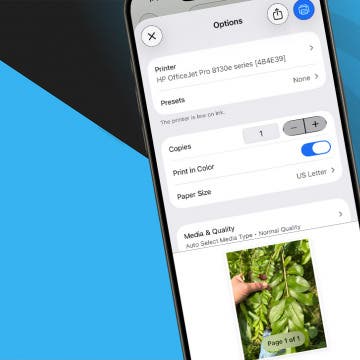 How to Change Picture Print Size on Your iPhone