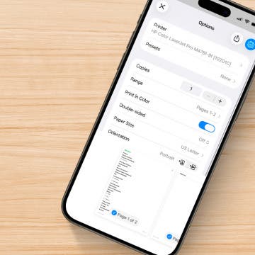 How to Print Lists in the Reminders App on an iPhone & iPad