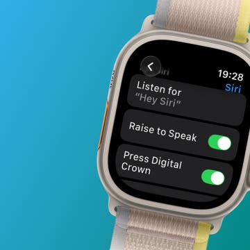 How to Use Apple Watch Raise to Speak for Siri