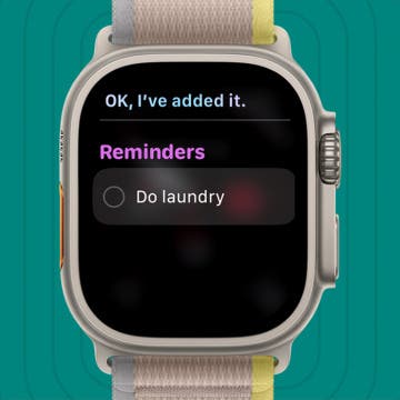 How to Use Apple Reminders App on Apple Watch