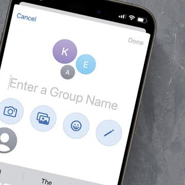 How to Name a Group Text on iPhone