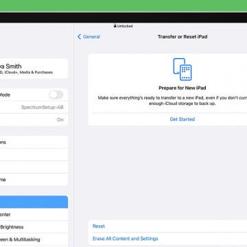 reset iPad top image