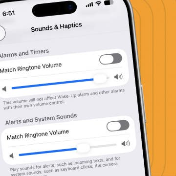 How to Set Separate Alarm and Ringer Volumes on Your iPhone