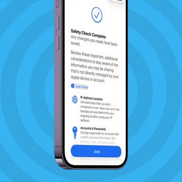 Review Who Has Access to Your Private Data on iPhone & iPad
