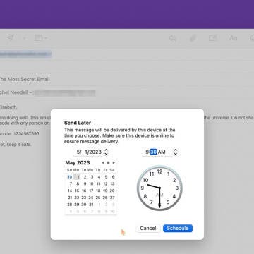 How to Schedule an Email in Apple Mail (2023)
