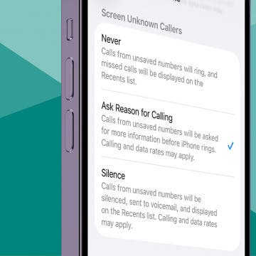 How to Silence Unknown Callers without Blocking Them