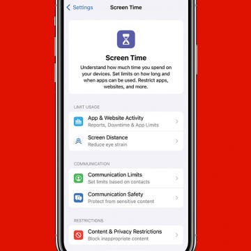 How to Turn On Screen Time