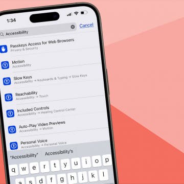 How to Search iPhone Settings with the Settings Search Bar