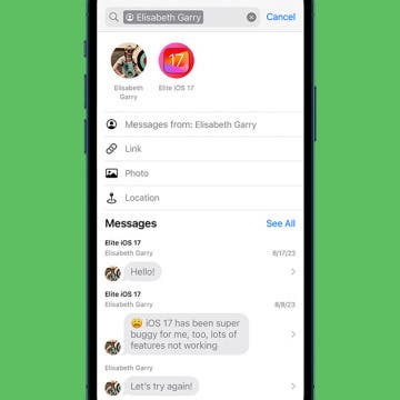 How to Search Text Messages on iPhone Easily (iOS 17)