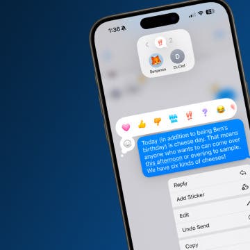 How to View Reactions to Messages in Group Chats