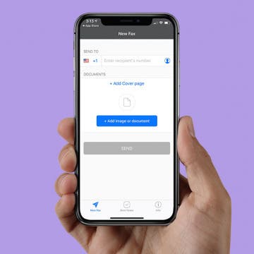 How to Send a Fax from your iPhone