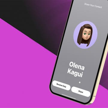 How to Share Contact by Touching iPhones with NameDrop