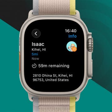 How to Share Your Location on Apple Watch