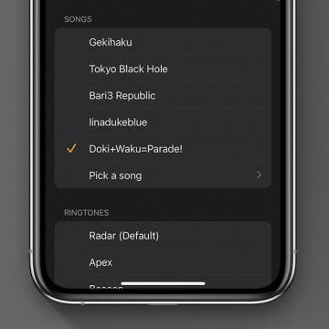 Set a Song as Your Alarm on iPhone