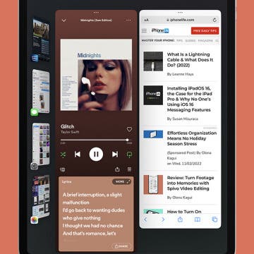 How to Switch between Windows with Stage Manager on iPad